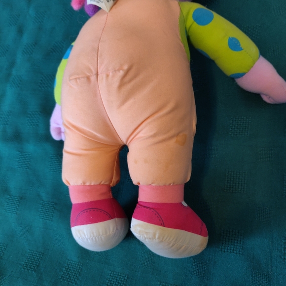 Allegra Soft Doll VINTAGE 90s Nick Jr PLAYSKOOL Allegra's Window Plush RARE - Picture 9 of 14